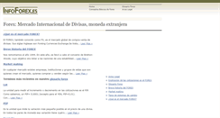 Desktop Screenshot of infoforex.es